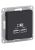 Розетка USB AtlasDesign ATN001033, карбон