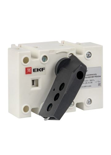 Рубильник-выключатель 63A 3P c рукояткой управления для прямой установки PowerSwitch EKF PROxima (psds-63-3)