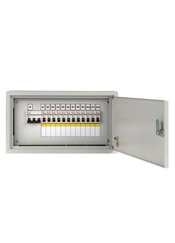 Щит осветительный ОЩВ  с автоматическими выключателями 3P 1x63A 1P 12x16A (oshv-63-12)