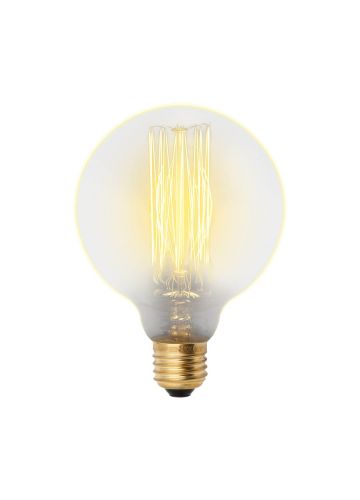 Декоративная лампа накаливания Uniel Vintage IL-V-G80-60/GOLDEN/E27 VW01, форма "шар" (UL-00000478)