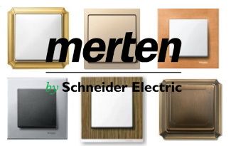 Знакомимся с коллекцией Merten от легендарного бренда Schneider Electric!