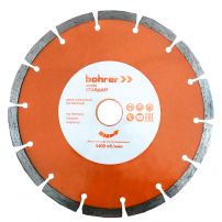 Диск алмазный Bohrer Стандарт (сегмент 7 мм) (сегментный), сухой рез, по бетону/кирпичу/камню