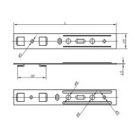 Пластина анкерная, для профиля KBE
