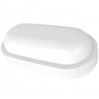 Светильник светодиодный пылевлагозащищенный 12W, 4000К, овал, Truenergy (11115)