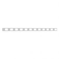 Органайзер кабельный вертикальный для стойки внешний с окнами 49U серия EKF PROxima