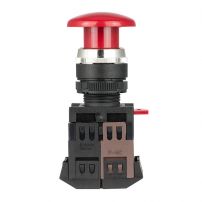 Кнопка AEAL-22 "грибок" с фиксацией NO+NC EKF PROxima