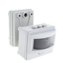 ИК датчик движения MS-01 на прожектор, 1200Вт, 120гр. до 12м, IP44, EKF PROxima