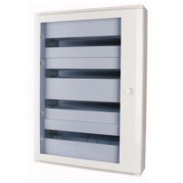 Щит навесной BF-OT-4/96-P, 4х24M (96M), с N/PE 2x 2x25+43x16mm2, металлическая прозрачная дверь, 750x543x140mm, IP30