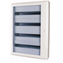 Щит встраиваемый BF-UT-4/96-P, 4х24M (96M), с N/PE 2x 2x25+43x16mm2, металлическая прозрачная дверь, 770x588x140(720x496x127)мм, IP30