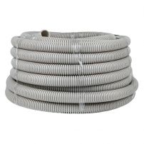 Труба гофрированная ПВХ Plast с зондом d32мм (25м.) EKF PROxima