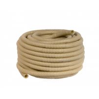 Труба гофрированная ПВХ Plast с зондом d20мм (25м.)  EKF PROxima