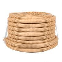 Труба гофрированная ПВХ Plast с зондом d25мм (25м.) EKF PROxima