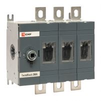 Рубильник  200A 3P без рукоятки управления TwinBlock EKF PROxima