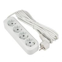 Удлинитель "Эксперт"  4 гнезда 5 метра 16А/3,5кВт с заземлением ПВС 3х1 EKF PROxima