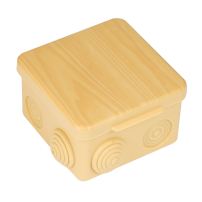 Коробка распаячная  КМР-030-031 с крышкой (80х80х50) 7 мембранных вводов IP54 EKF PROxima