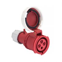 Розетка переносная 2442 3Р+РЕ 125А 380В IP67 EKF PROxima