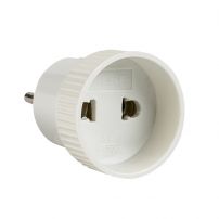 Адаптер-переходник без заземления 6А 250В EKF PROxima