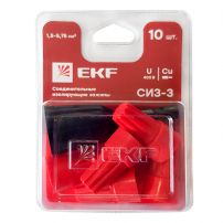 Соединительный изолирующий зажим СИЗ-5 (3-17мм2) блистер EKF