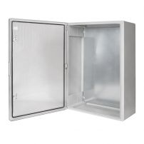 Щит пластиковый с монтажной платой, прозрачная дверь 700х500х250 мм IP65 EKF PROxima