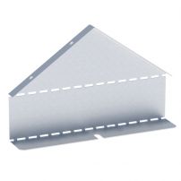 Заглушка крышки двускатной на лоток 80-0,8 мм HDZ EKF