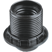 Патрон электрический Navigator NLH-BL-R-E27 карб. люстр. с кольцом, M10