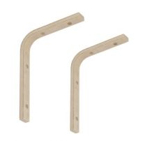 Фанерный кронштейн, WDGL 200, 150x200 мм, бук