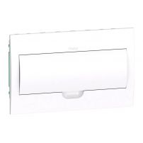 Корпус EasyBox встраиваемый с белой дверью 1 ряд/18 мод