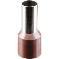 Наконечник-гильза втулочный Navigator 71096 NET-E35-16 Е-гильзы НШВИ, коричн. (50 шт/упак)