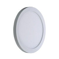 Светильник Универсальный круглый 24w, 4000К, IP 20, с регулируемым креплением, корпус пластик, без пульсации, Truenergy