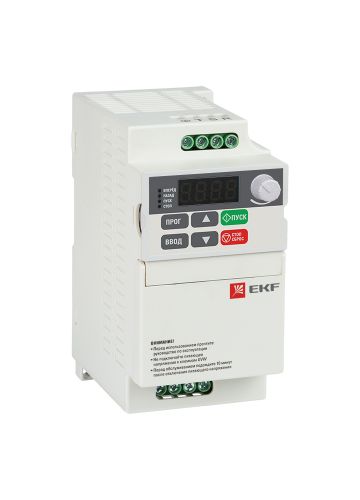 Преобразователь частоты 0,7 кВт 1х230В VECTOR-75 compact EKF Basic