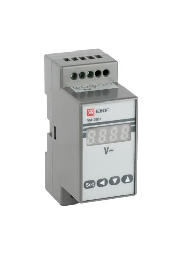VD-G31 Вольтметр цифровой на DIN однофазный EKF PROxima