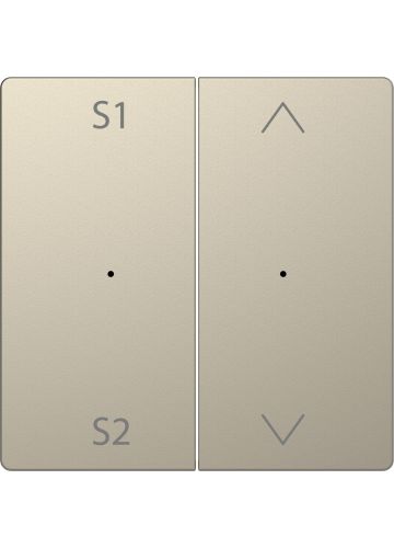 Клавиши Merten PlusLink для модуля 2-кнопочного выключателя (сцена 1/2, вверх/вниз)