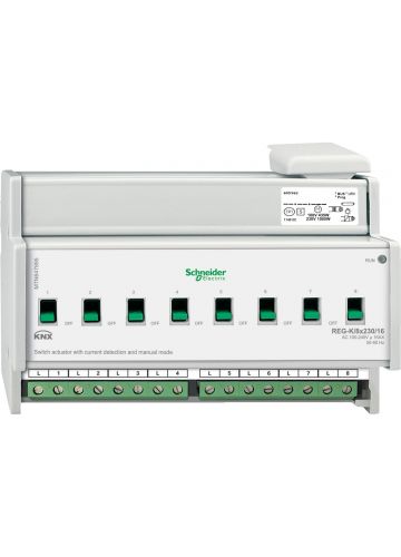 Исполнительное устройство Merten для выключателя REG-K/8x230/16 с ручным управлением и измерением тока