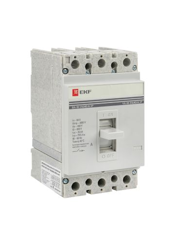 Автоматический выключатель ВА-99 250/63А EKF PROxima без коннекторов