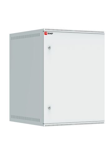 Шкаф телекоммуникационный настенный 15U (600х650) дверь металл, Astra A серия EKF Basic