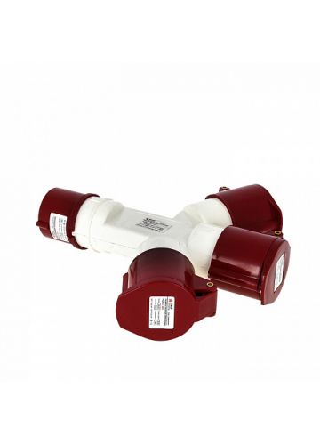 Розетка трехлучевая 1013-214 3Р+РЕ 16А 380В IP44 EKF PROxima