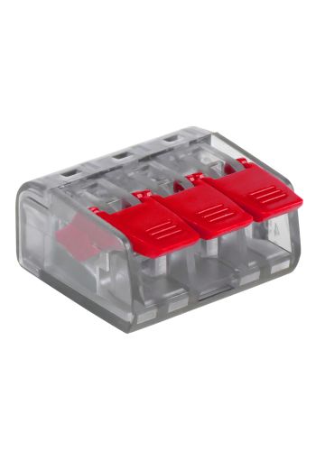 Клемма СМК 221-413 3 отверстия 0.2-4.0 мм2 EKF PROxima