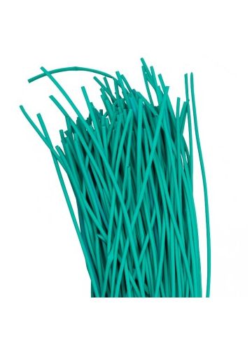 Термоусаживаемая трубка ТУТ нг 2/1 зеленая в отрезках по 1м EKF PROxima