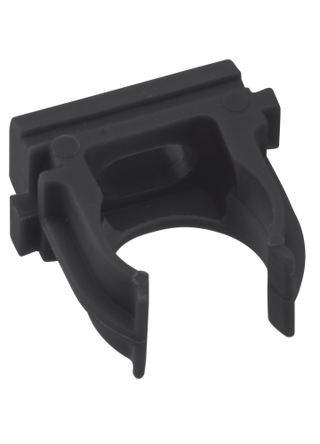 Крепеж-клипса черная d20мм (10шт.) Plast EKF PROxima