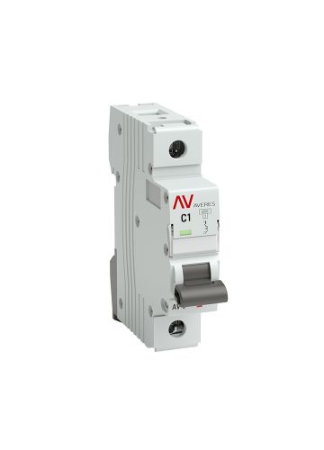 Выключатель автоматический AV-6 1P 1A (C) 6kA EKF AVERES
