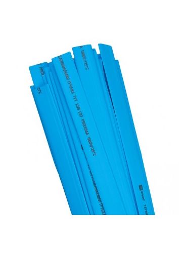 Термоусаживаемая трубка ТУТ нг 10/5 синяя в отрезках по 1м EKF PROxima