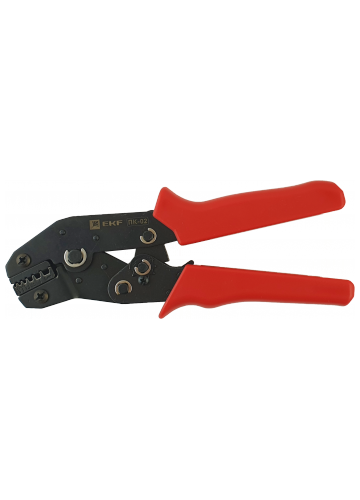 Пресс-клещи ПК-02 (0.25-6.0 мм2 НШвИ НШв) EKF Master
