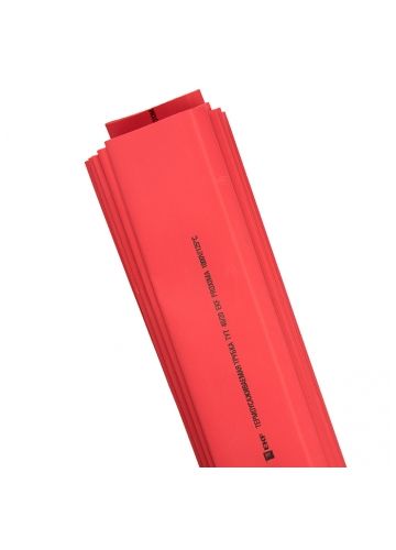 Термоусаживаемая трубка ТУТ нг 20/10 красная в отрезках по 1м EKF PROxima