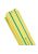 Термоусаживаемая трубка ТУТ нг 25/12,5 желто-зеленая в отрезках по 1м EKF PROxima (tut-25-yg-1m)