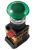 Кнопка AELA-22 "грибок" с подсветкой NO+NC 24В EKF PROxima, зеленый (pbn-aela-1g-24)