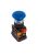 Кнопка AELA-22 "грибок" с подсветкой NO+NC 24В EKF PROxima, синяя (pbn-aela-1b-24)