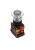Кнопка AELA-22 "грибок" с подсветкой NO+NC 380В EKF PROxima, белый (pbn-aela-1w-380)