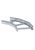 Угол 45° горизонтальный для лестничного лотка 100x400мм HDZ EKF (glt45100400-HDZ)