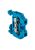 Колодка клеммная самозажимная  JXB-S-6 41А EKF PROxima, синяя (plc-jxb-s-6b)