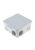 Коробка распаячная КМР-030-031 с крышкой, 7 мембранных вводов (80х80х50) IP54 EKF, серая (plc-kmr-030-031)
